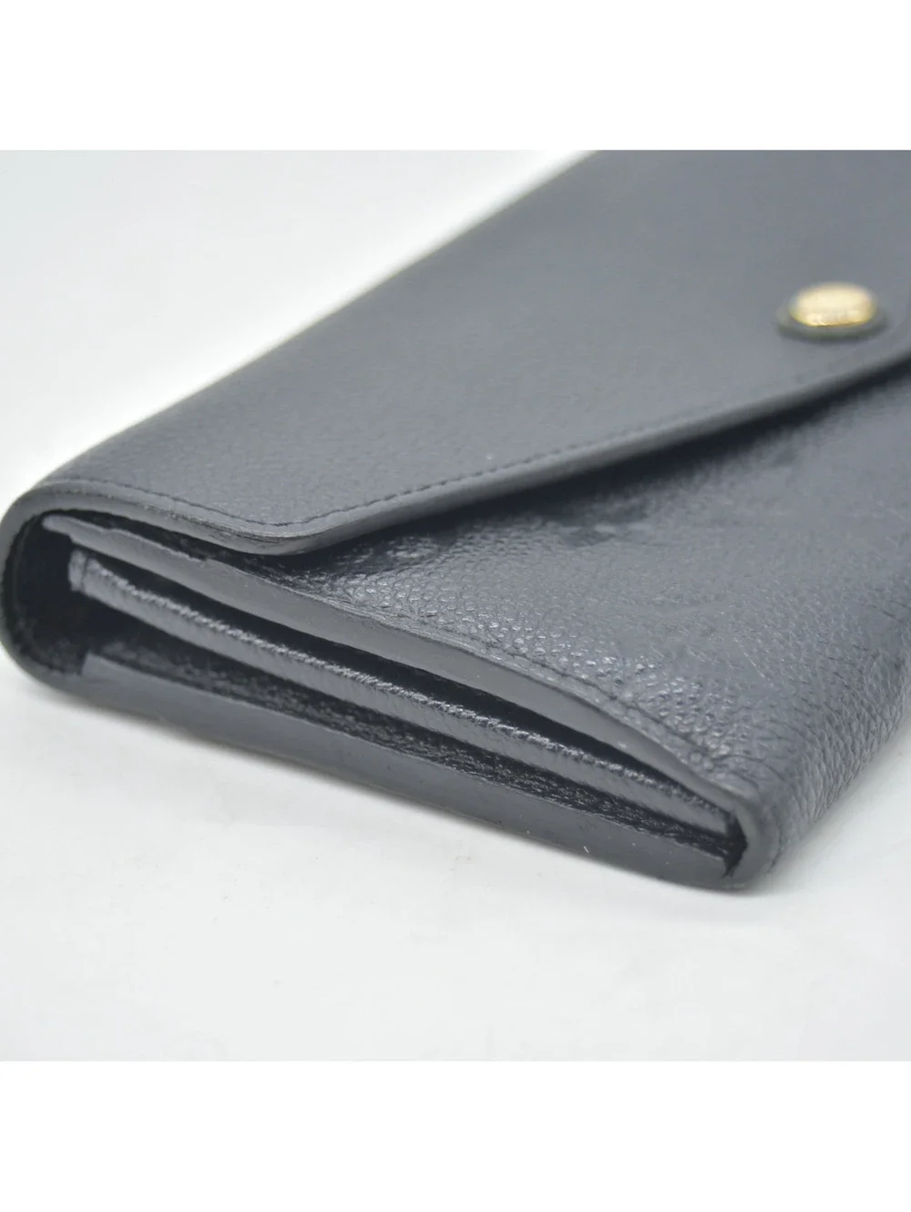 2016 Louis Vuitton Empreinte Sarah Wallet NM Black CA2116